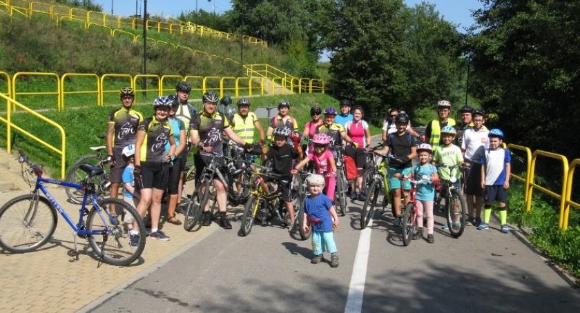 Rodzinny rajd rowerowy na zakończenie wakacji