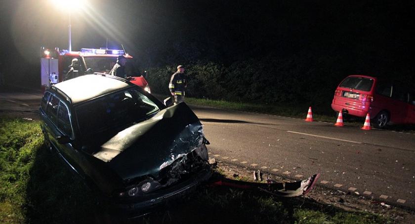 Borowo. Zajechał drogę i spowodował wypadek - nie miał prawa jazdy