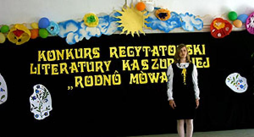 Eliminacje powiatowe XXXIV Konkursu Recytatorskiego Literatury Kaszubskiej „RODNO MOWA”