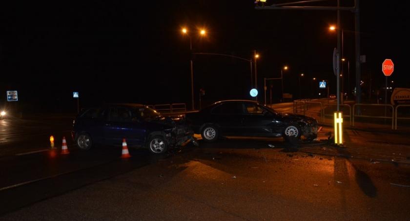 Miszewo. Zderzenia seata z BMW na K20