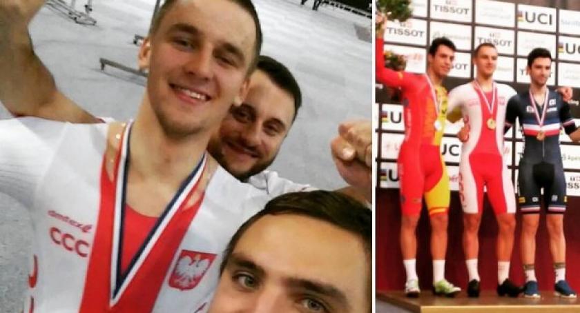 Szymon Sajnok zwycięzcą w wieloboju kolarskim w Pucharze Świata