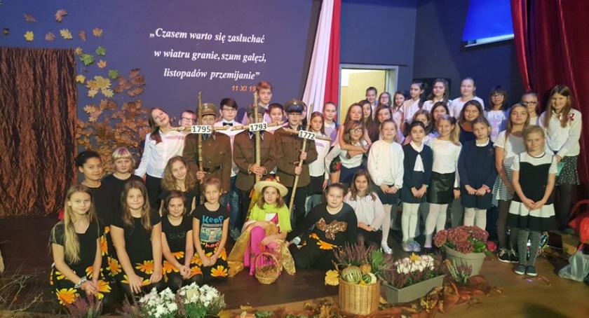 W banińskiej podstawówce uczczono Święto Niepodległości