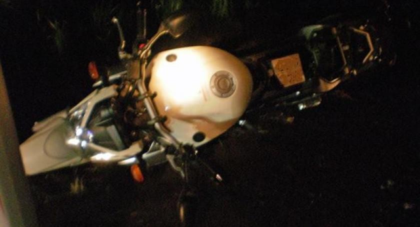 Wypadek w Żukowie. Motocyklistka w szpitalu