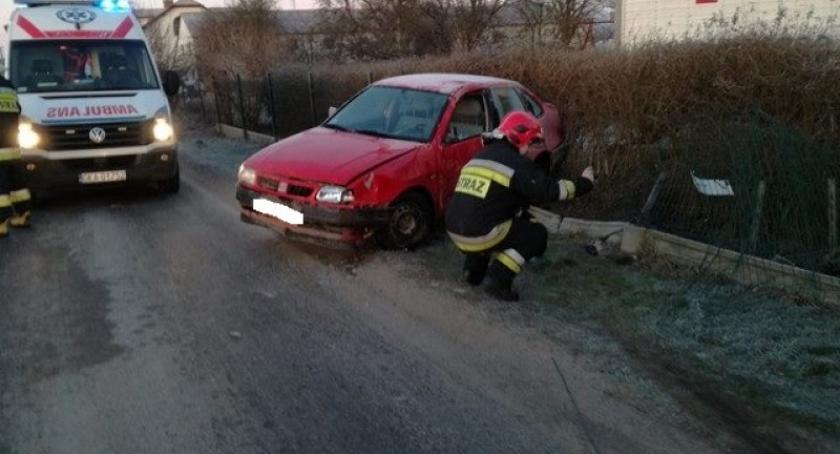 Wypadek na trasie Miszewo-Banino - jedna osoba ranna