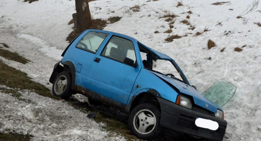 Starkowa Huta. Kolizja na K20