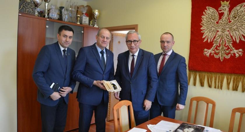 Wiceminister infrastruktury i budownictwa z wizytą w Żukowie