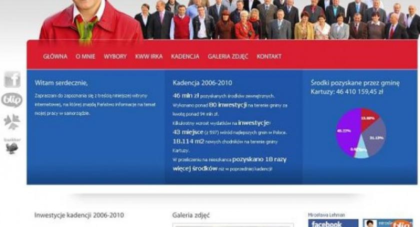 Kartuzy. Kandydaci na burmistrza w internecie