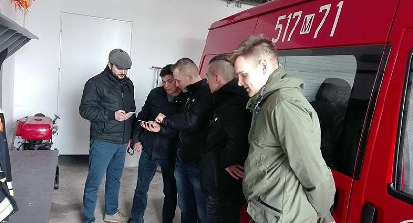 Druhowie z OSP Goręczyno odwiedzili Jeruzal, miejscowość, w której kręcono 