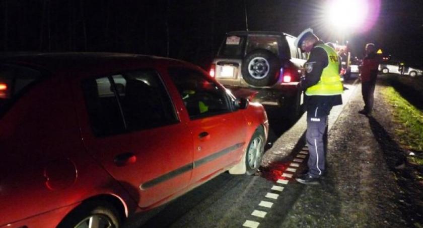 Wypadek na krajowej 20-tce