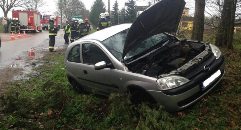 Skrzeszewo. Zderzenie dwóch pojazdów - jedna osoba w szpitalu