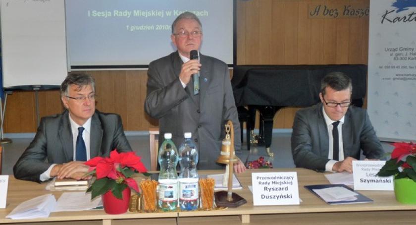 Kartuzy. Ryszard Duszyński przewodniczącym rady