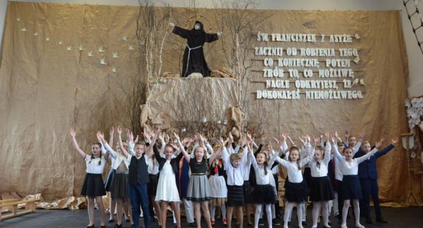 Św. Franciszek z Asyżu patronem Szkoły Podstawowej w Egiertowie