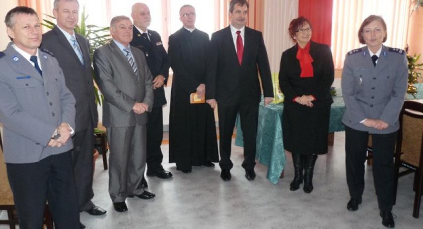 Spotkanie opłatkowe policjantów