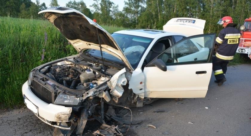 Brodnica Górna. VW Golf zderzył się z audi