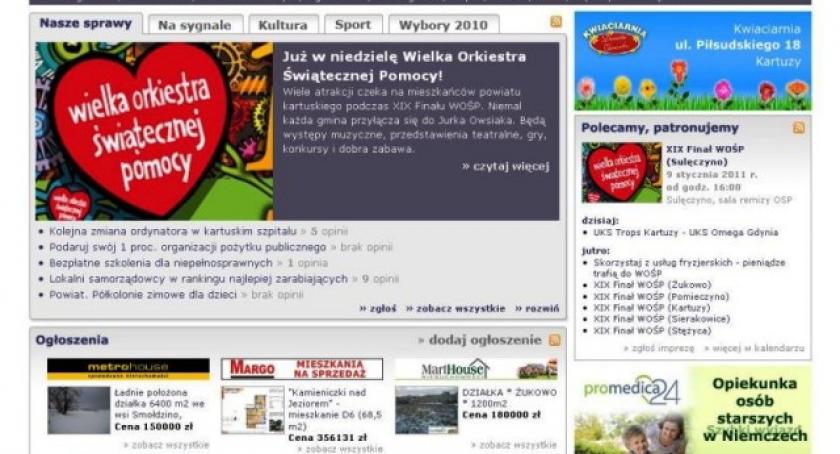 Rekordowy rok dla Kartuzy.info