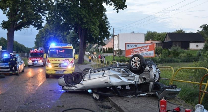 Policja poszukuje świadków wypadku w Garczu