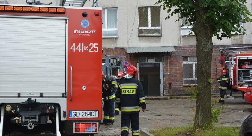 Strażacy interweniowali w kartuskim szpitalu