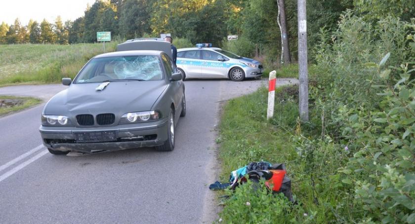 Bukowo. Zderzenie skutera z samochodem osobowym