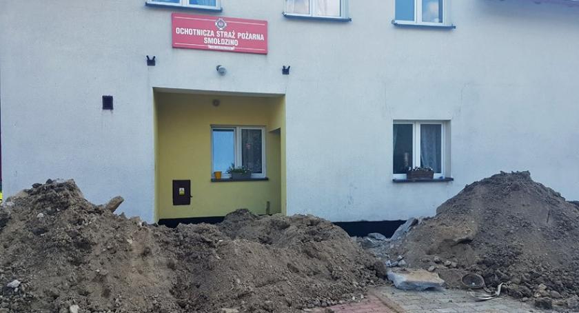 Smołdzino. Modernizacja remizy OSP