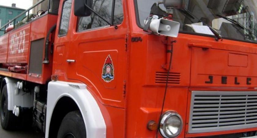 Kiełpino. Palił sie volkswagen