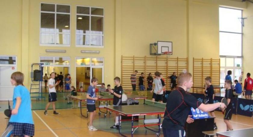 Miechucino. Turniej tenisa stołowego dla szkół podstawowych