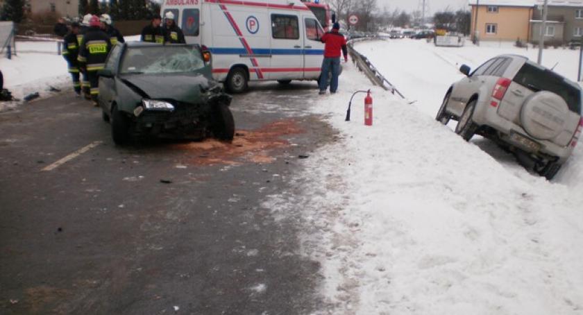Małkowo. Pięć osób rannych w wypadku
