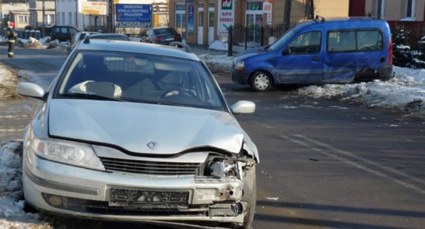 Kartuzy. Wypadek na ulicy Zamkowej