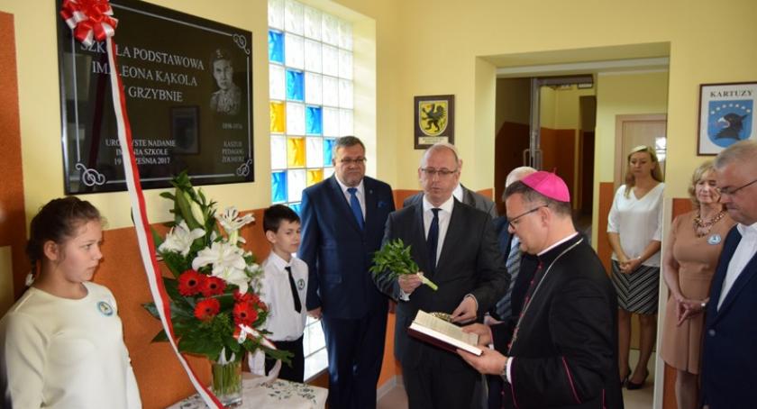 Leon Kąkol patronem Szkoły Podstawowej w Grzybnie