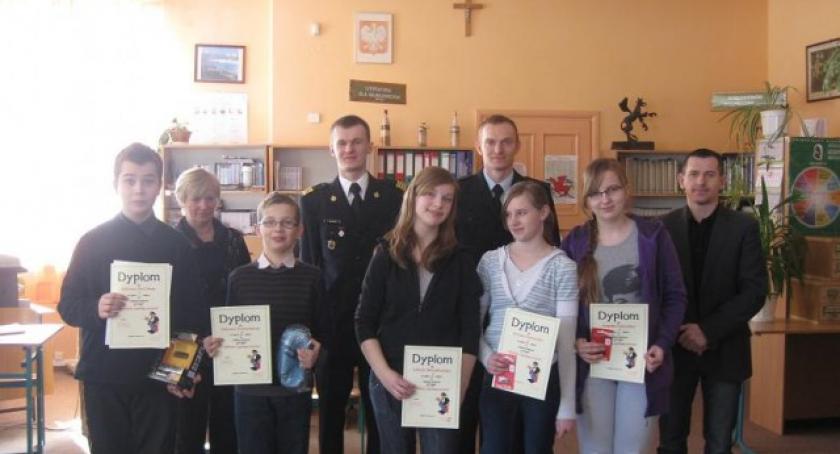 Szymbark. Uczniowie wystartowali w konkursie pożarniczym