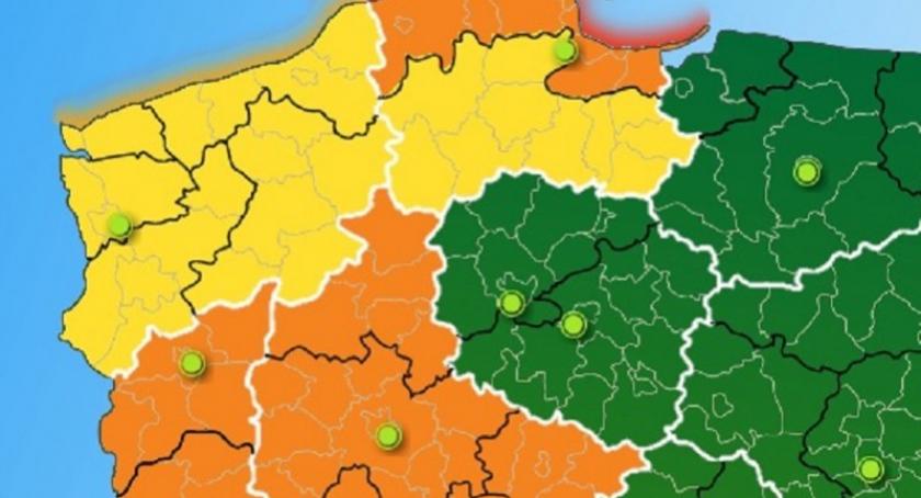 IMGW ostrzega przed silnym wiatrem i intensywnymi opadami deszczu