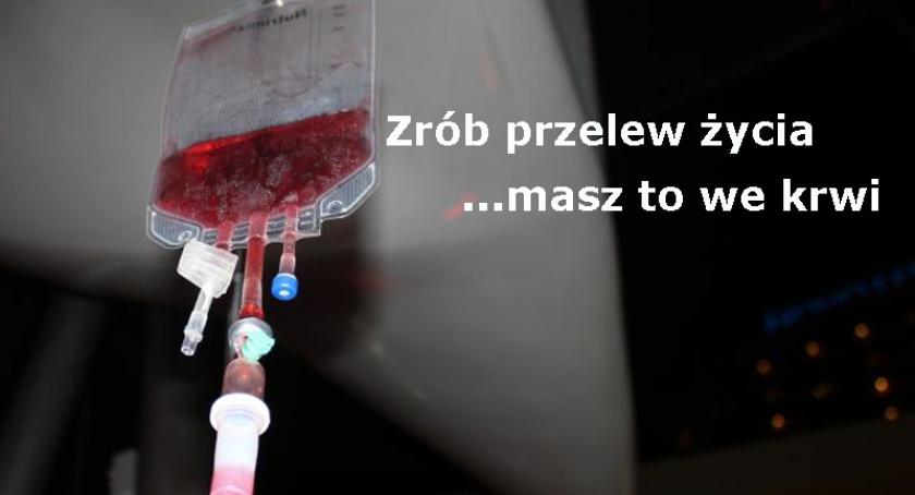 W sobotę możesz podzielić się krwią!