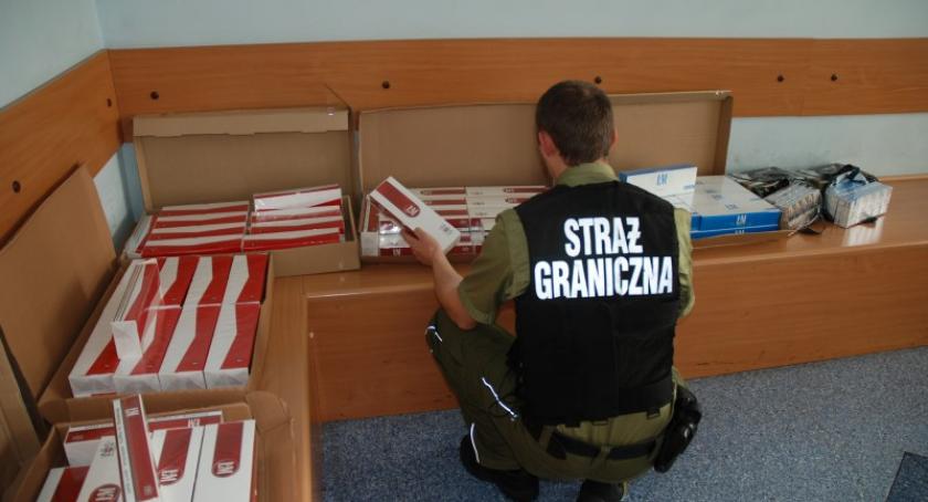 Powiat. Straż graniczna przechwyciła 21 tysięcy nielegalnych papierosów