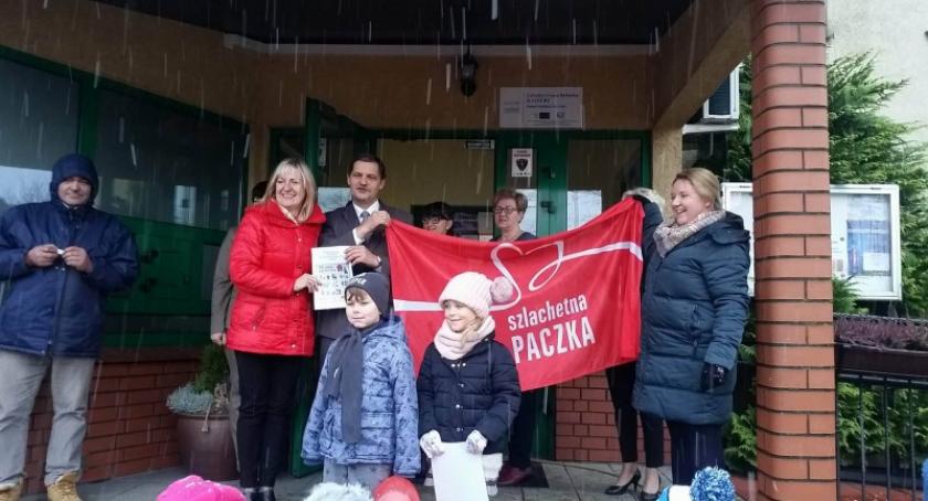 Somonino. Maszerowali i zachęcali do udziału w Szlachetnej Paczce