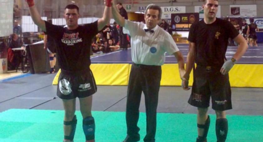 Puchar Europy w kick-boxingu dla Patryka Zaborowskiego