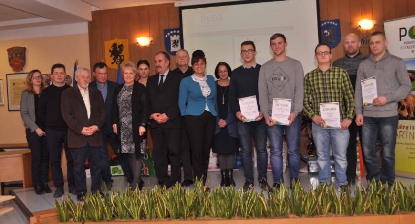 Tomasz Płotka triumfował w powiatowym etapie Olimpiady Młodych Producentów Rolnych