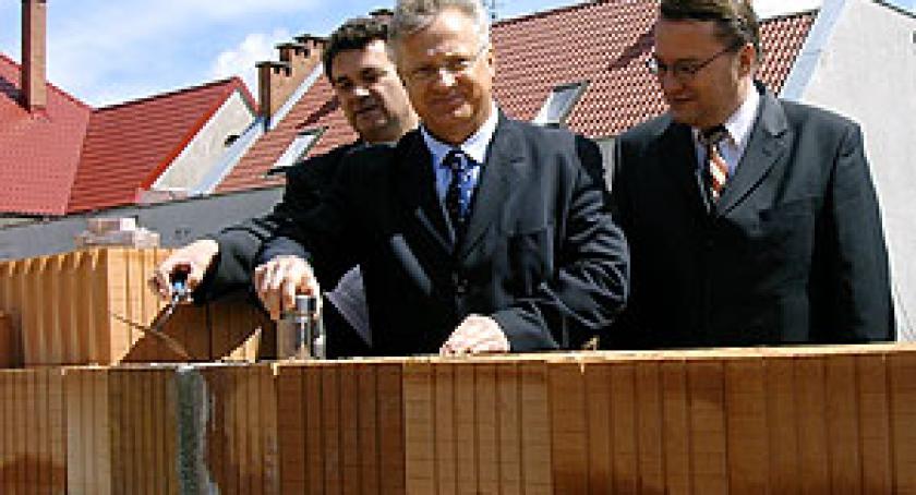 Wmurowanie kamienia węgielnego w Czeczewie
