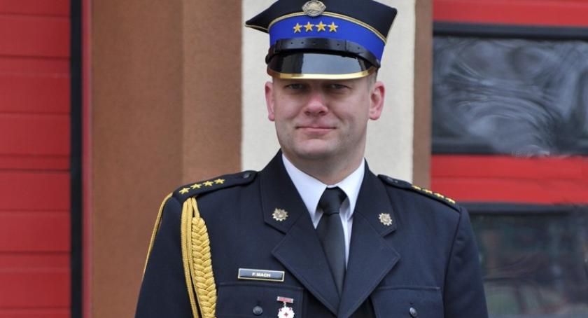 Fryderyk Mach nie jest już zastępcą Komendanta Powiatowego PSP w Kartuzach