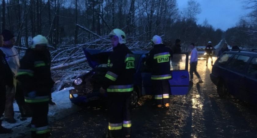 Jedna osoba ranna w wypadku w Kistowie