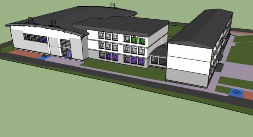 Trwają prace nad projektem nowej hali sportowej przy SP nr 2 w Kartuzach