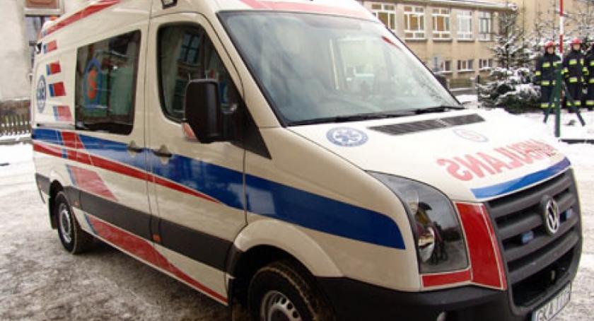 Wypadek na kuligu w Wieżycy