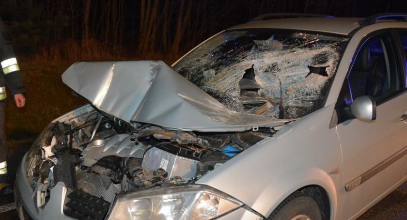 Miszewo. Renault zderzyło się z koparką na K20