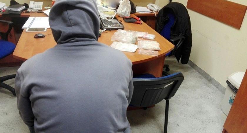 Żukowo. Miał w mieszkaniu amfetaminę, marihuanę i ecstasy