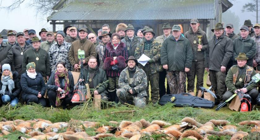 Uroczysty pokot zwieńczył II Okręgowe Polowanie na Lisy