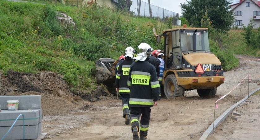 Banino. Podczas prac ziemnych uszkodzono gazociąg