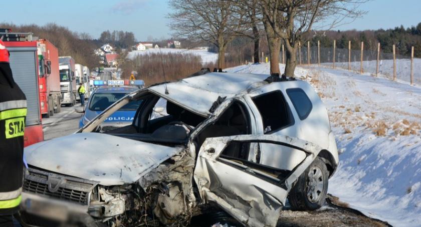 Egiertowo. Zderzenie trzech pojazdów K20