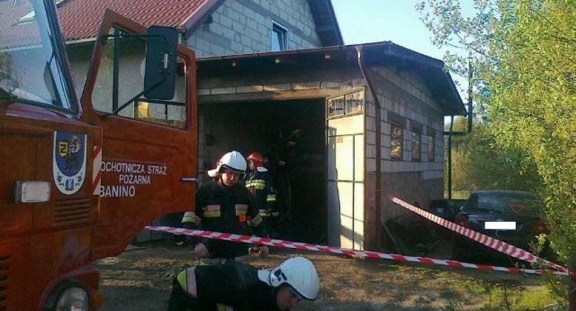 Banino. Wybuchła instalacja gazowa. Jedna osoba ranna