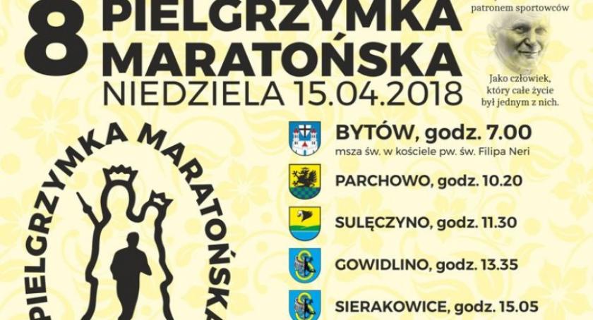 Po raz ósmy przebiegną 62 - kilometrową trasę, by pomodlić się w Sianowie
