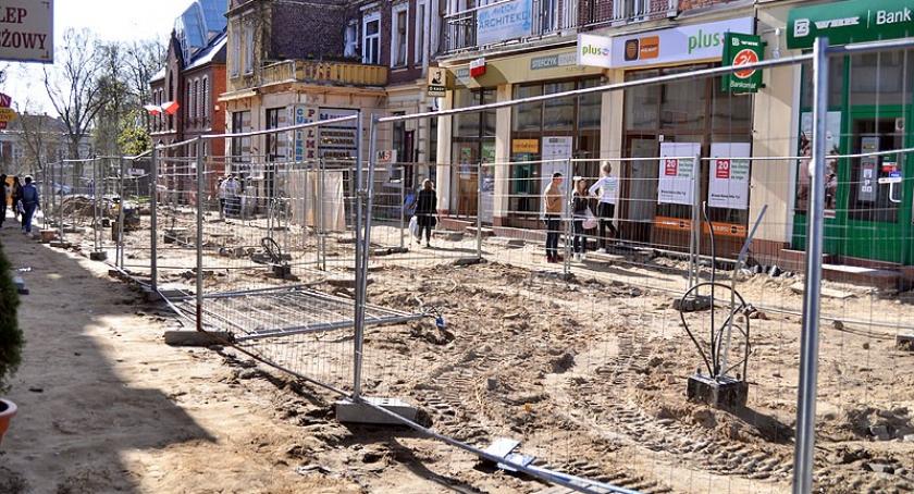 Kartuzy. Prace na deptaku zakończą się z opóźnieniem. Pojawiły się problemy