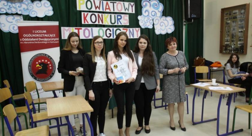 Ekipa ZST Kartuzy najlepsza w Powiatowym Konkursie Mitologicznym