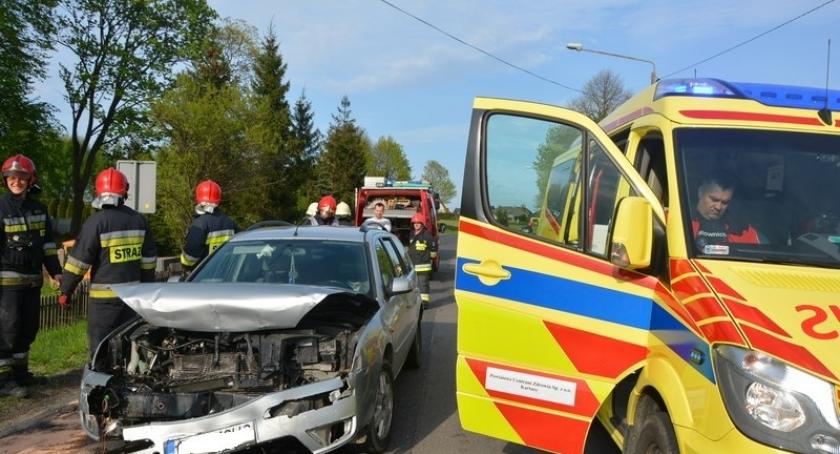 Łapalice. Kolizja z udziałem czterech pojazdów